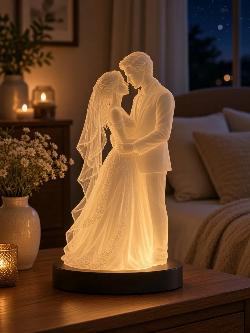 Inspiração: luminária de casamento