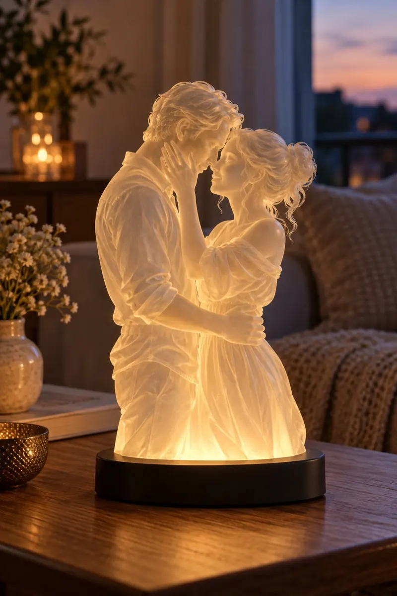 Luminária de casal